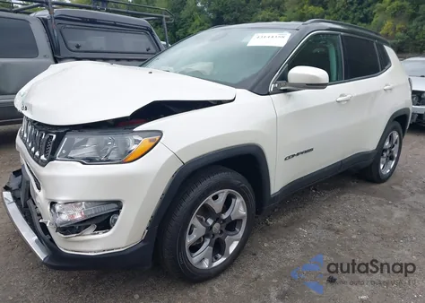 2020 Jeep Compass Limited Fwd из США, поврежденный, VIN 3C4NJCCB5LT139985